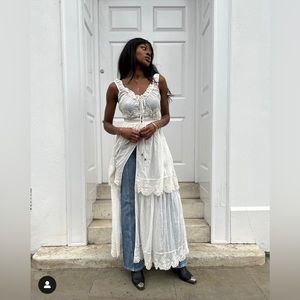 Free People Mila Maxi Bodysuit